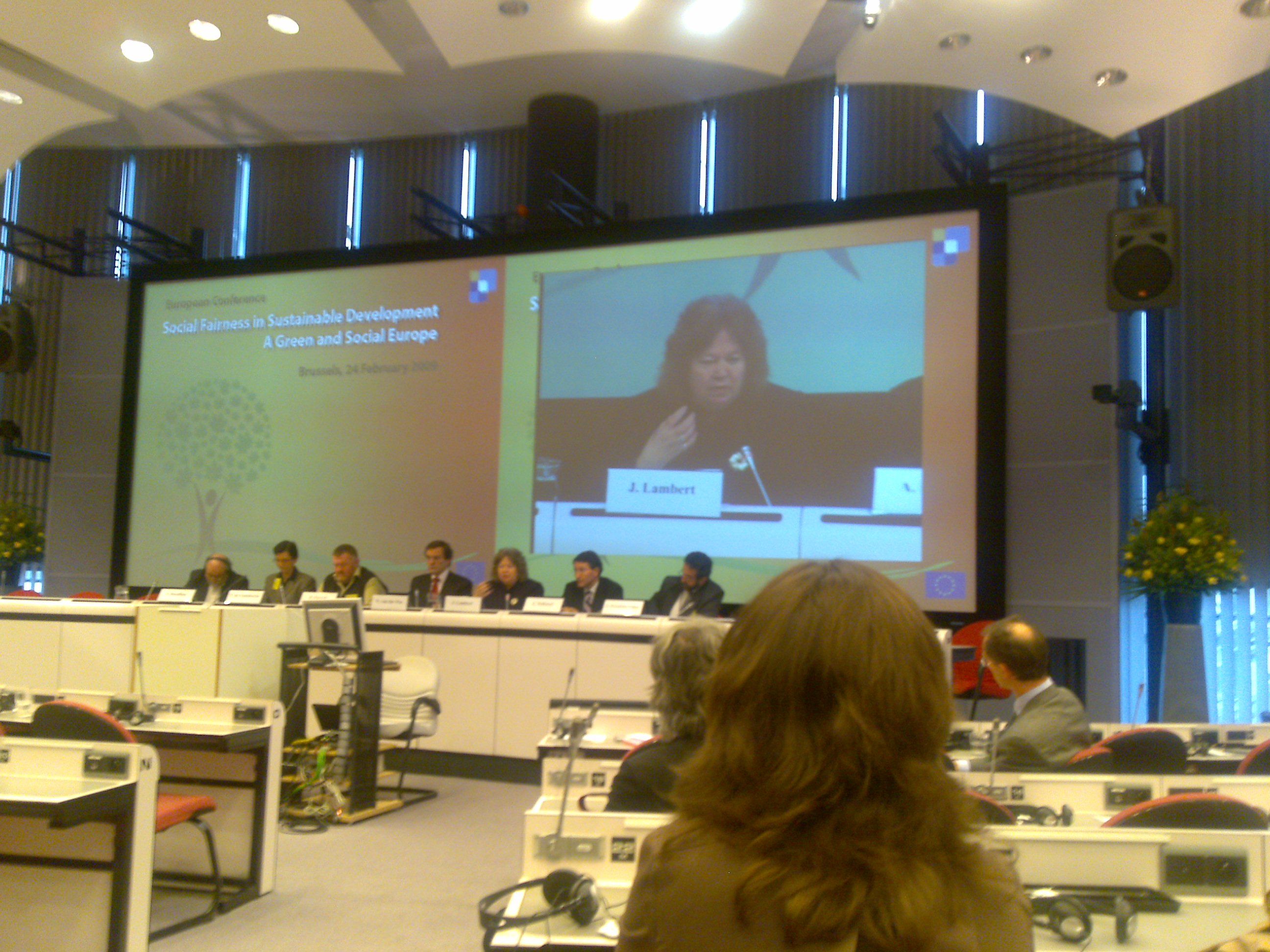 Social Fairness and environment EU conference 24-02-09